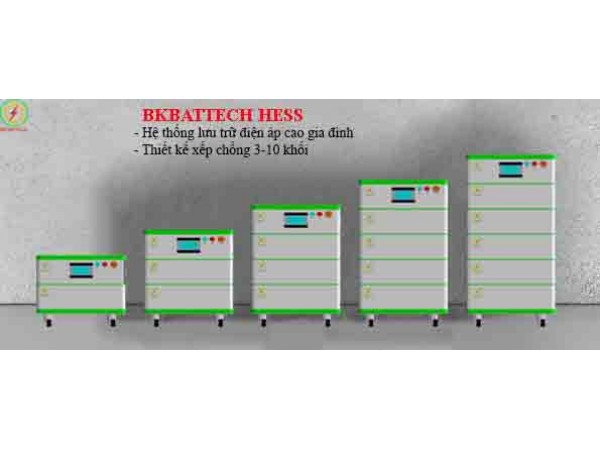 Hệ thống pin lưu trữ điện áp cao HESS- BK PowerBox